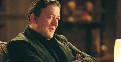 The Hobbit - Stephen Fry a stábban