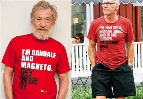 Érdekesség: Ian McKellen vs. Harrison Ford