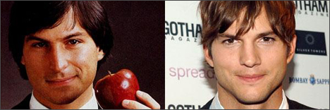 Ashton Kutcher játsza Steve Jobs-ot az életrajzi filmjében
