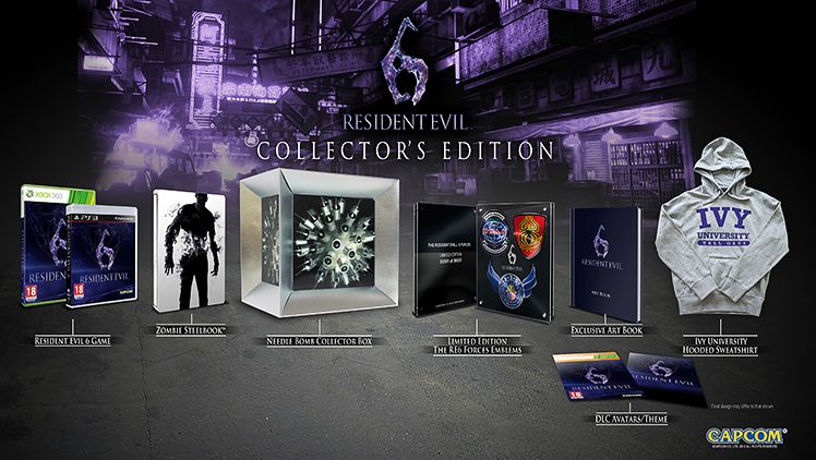 Resident Evil 6 gyűjtői kiad&aacute;s