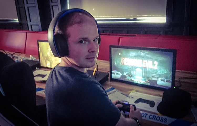 Resident Evil 2 próbakör Londonban