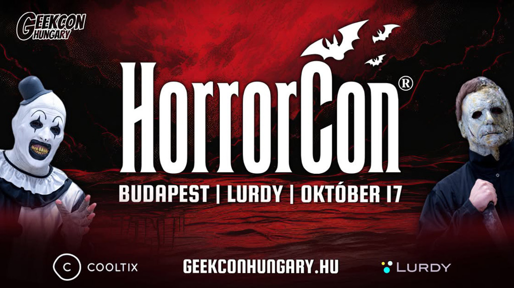 Ajánljuk figyelmetekbe az idei budapesti HorrorCon® rendezvényt, ahol október 17-én ismét a horroré és a borzongásé lesz a főszerep!